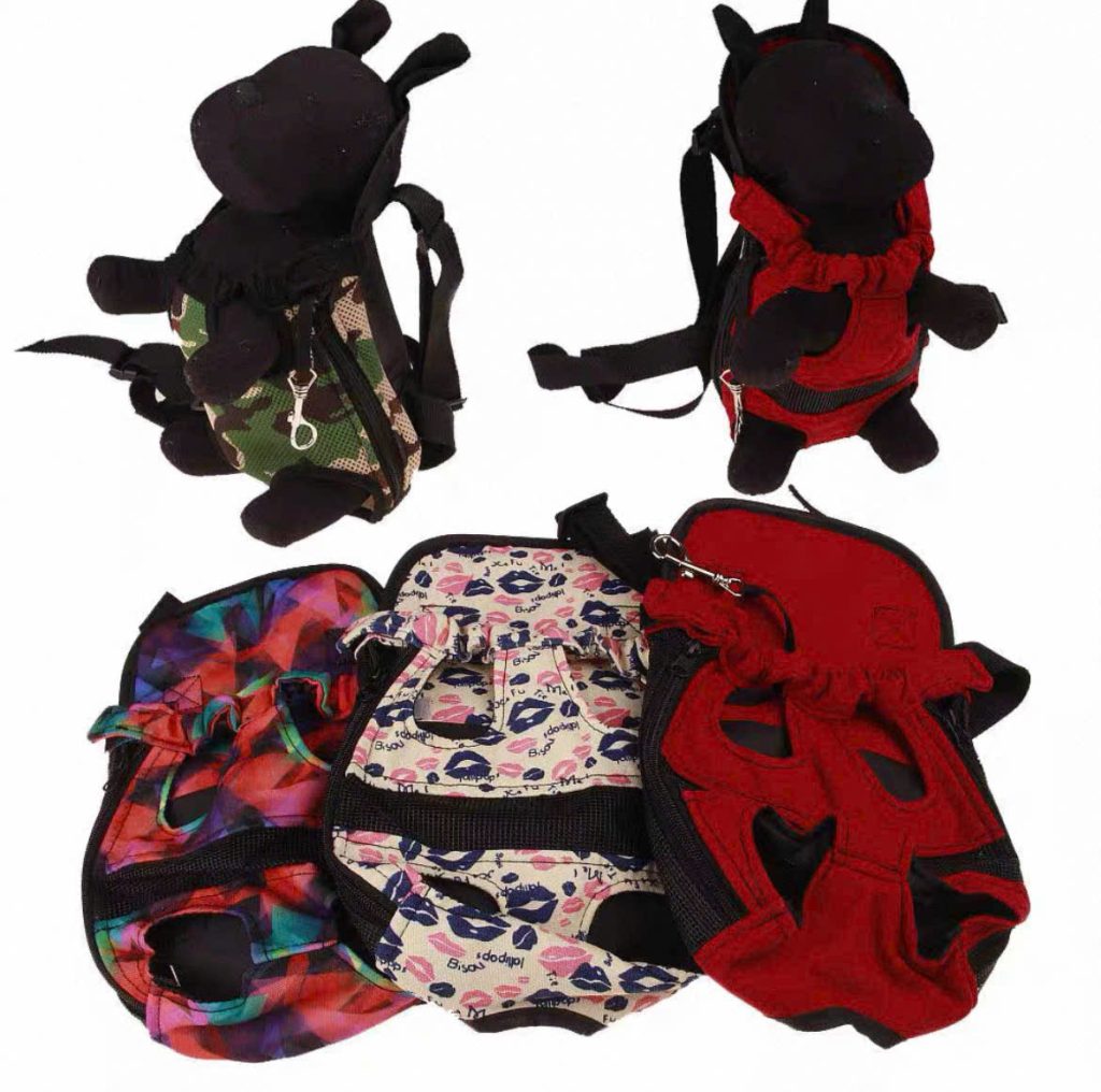 Địu Vải Nhiều Màu Cho Thú Cưng