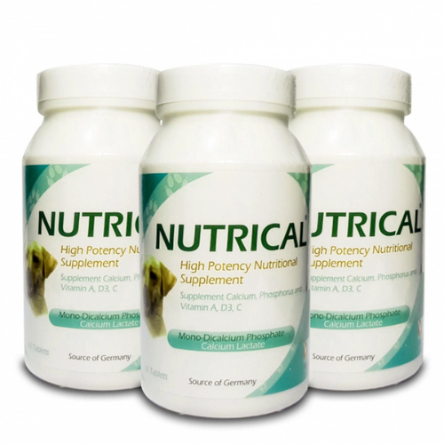 Viên NutriCal - Bổ Sung Canxi Photpho Cho Chó Mèo Hộp 60 Viên