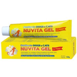 Gel Bổ Sung Vitamin & Khoáng Chó Mèo Nuvita Gel 120G
