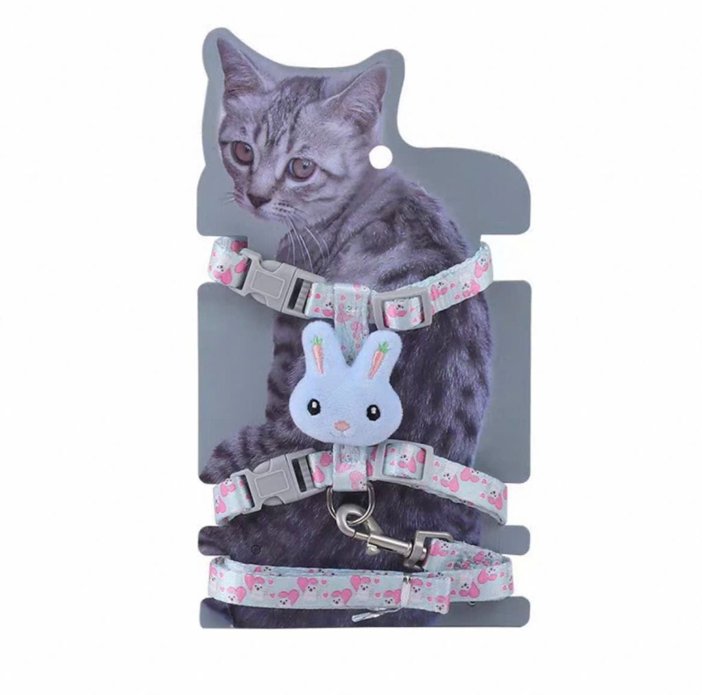 Dây Dắt Yếm Thỏ Cho Thú Cưng