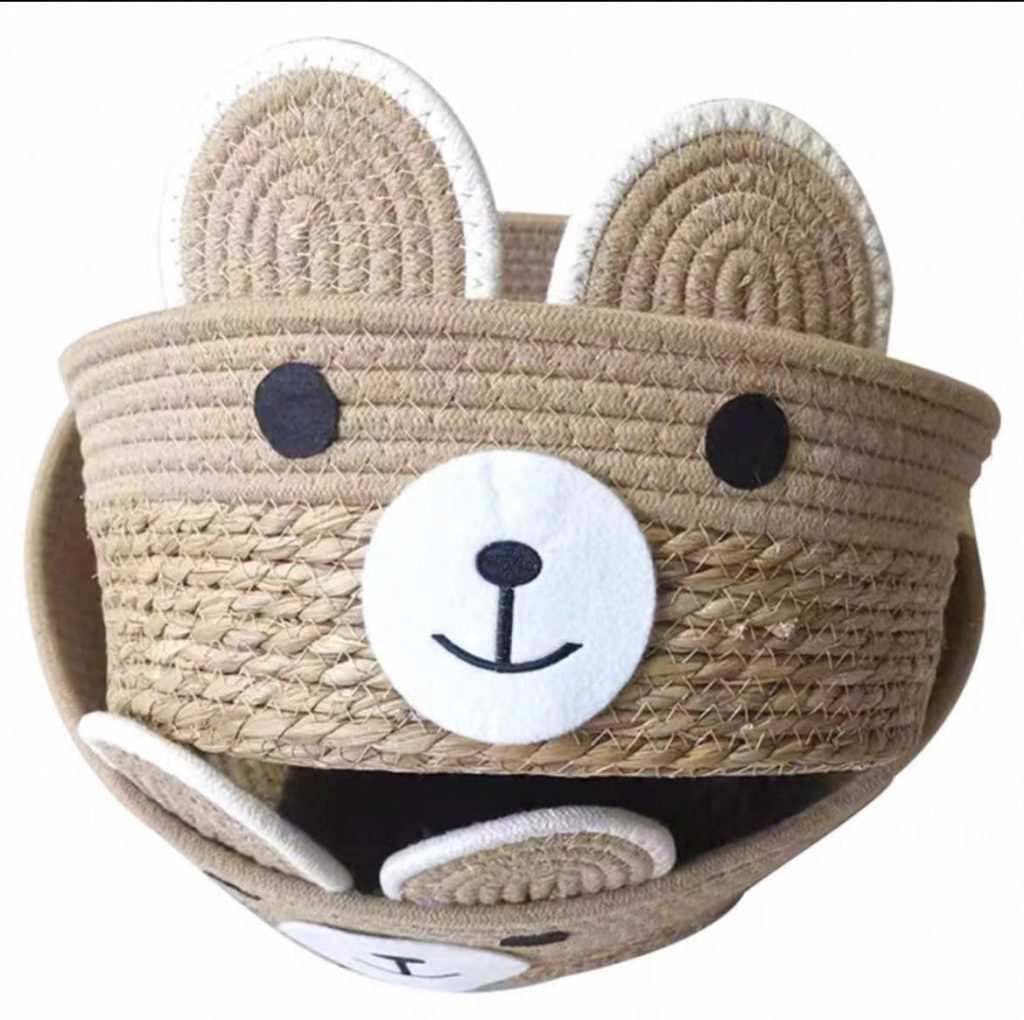 Ổ Nằm Đan Mây Gấu Cho Thú Cưng