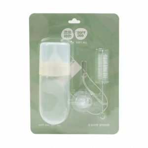 Bộ Bình Sữa Vuông 150ml Cho Thú Cưng