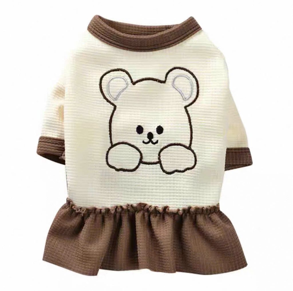 Váy Gấu Nâu Cho Thú Cưng