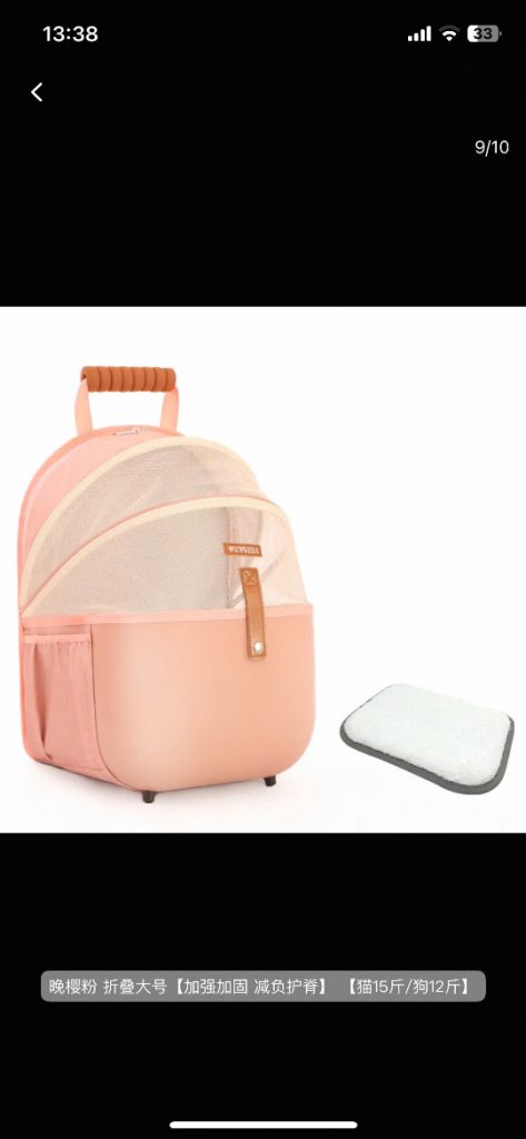 Balo Phối Lưới 40x25x33 Cho Thú Cưng