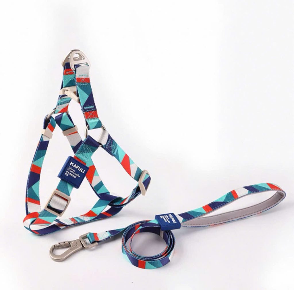 Đai Yếm Cho Chó Lớn Cao Cấp KAFULI 2cm (Không Dây Dắt)