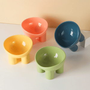 Bát Ăn Đơn Chống Gù Hình Con Voi Cho Thú Cưng