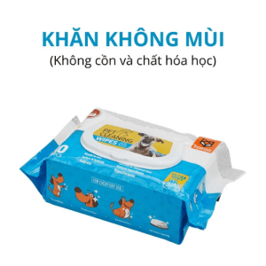 Khăn Ướt Cho Thú Cưng FOFOS Không Mùi
