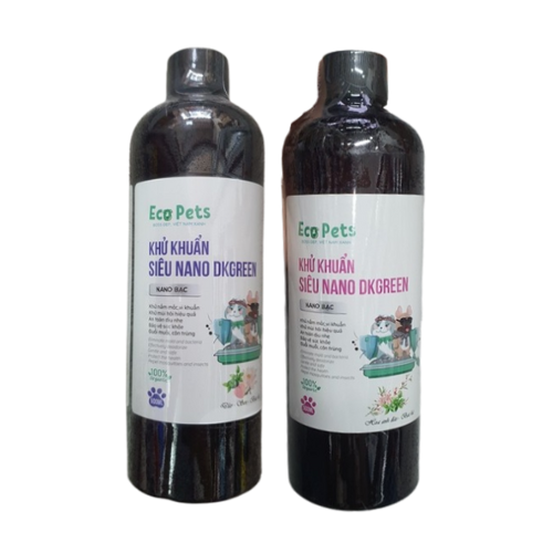 Xịt Khử Khuẩn Siêu Nano DKGREEN Cho Chó Mèo 500ml