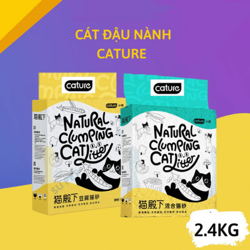 Cát Đậu Nành Cature (Hương Sữa) Cho Mèo - Nội Địa Trung - 6L