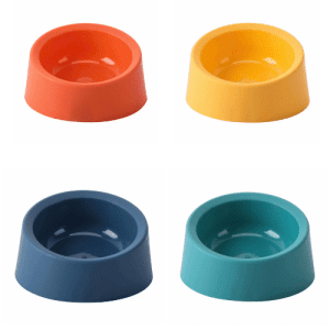 Bát Đơn Tròn Nghiêng Cho Chó Mèo