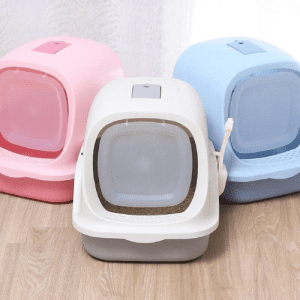 Nhà Vệ Sinh Cho Mèo Vỏ Sò 38x49x41CM