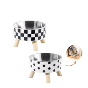 Bát Ăn Dáng Cao Cho Chó Mèo