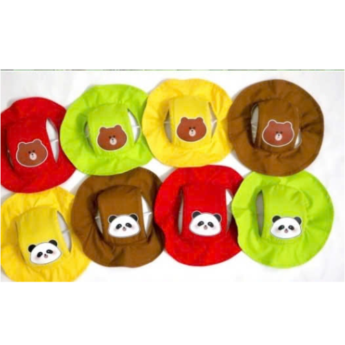 Nón Tai Bèo Hình Gấu Nhiều Màu Cho Thú Cưng