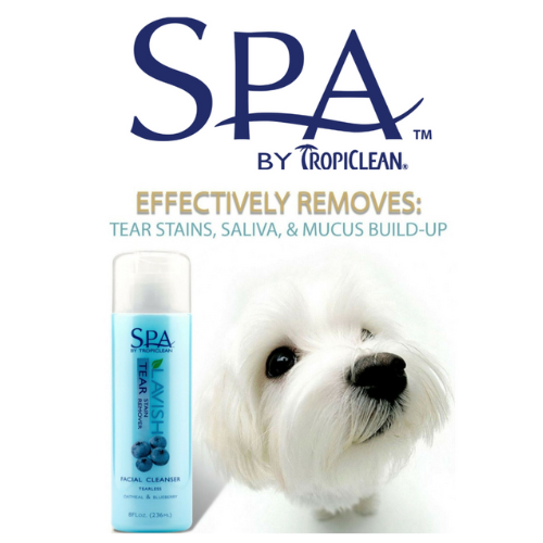 TROPICLEAN SPA Sữa Rửa Mặt Tẩy Vết Ố Vùng Mắt Cho Chó, Mèo - 236ml