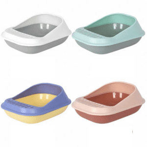 Khay Vệ Sinh Cho Mèo Có Ván Giậm Pakeway - Kèm Xẻng