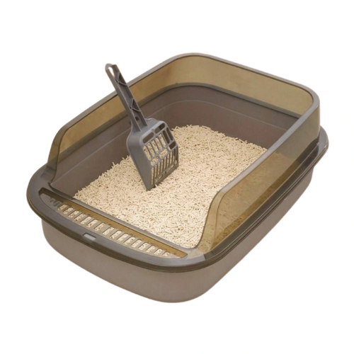 Khay Vệ Sinh Vuông Thành Trong Suốt Cho Mèo