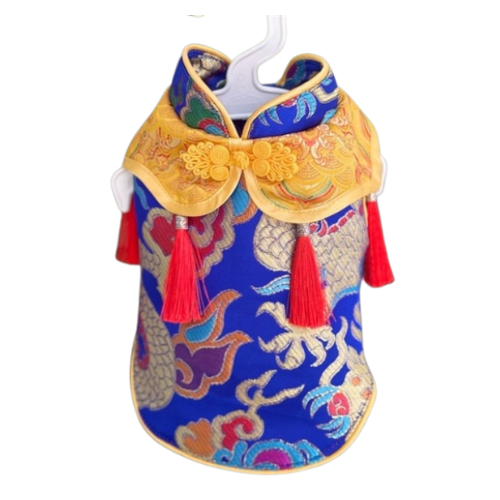 Áo Kim Chi Ngọc Diệp Xanh Dương Cho Thú Cưng