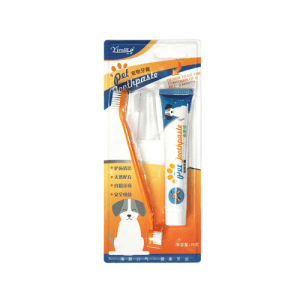 Set Bàn Chải Và Kem Đánh Răng Cho Chó