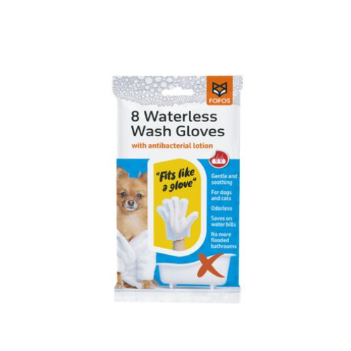 Găng Tay Giấy Tắm Khô Fofos Cho Chó Mèo