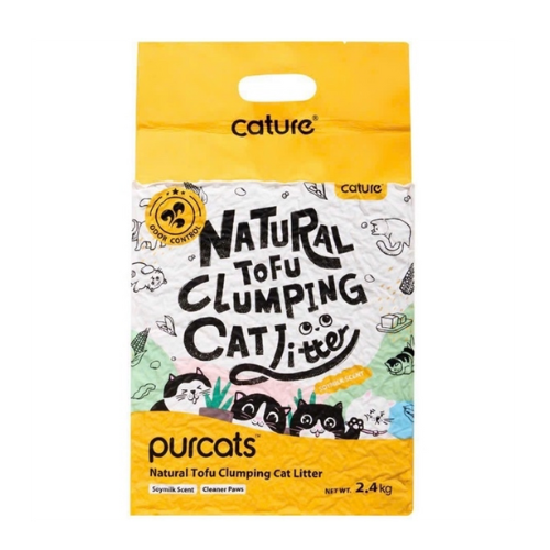 Cát Đậu Nành Cature Tofu 6L Mùi Sữa Cho Mèo