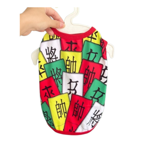 Áo Ba Lỗ Tứ Sắc Cho Thú Cưng