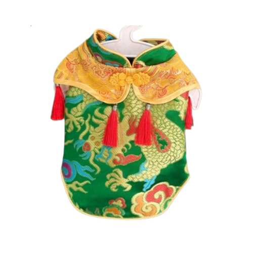 Áo Kim Chi Ngọc Diệp Xanh Lá Cho Thú Cưng