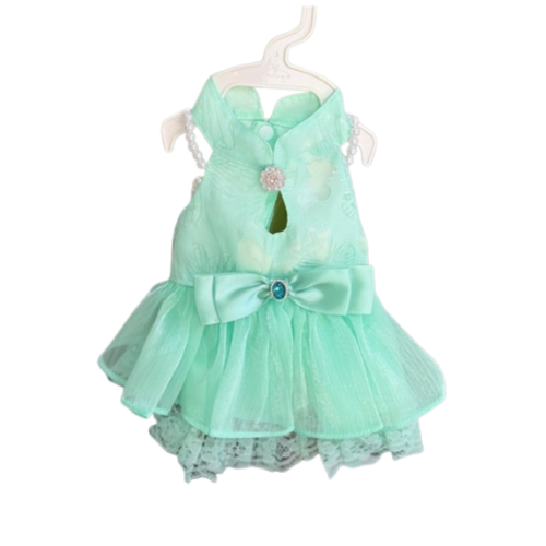 Váy Bạch Ngọc Xanh Cho Thú Cưng