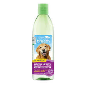 Nước Súc Miệng Hỗ Trợ Xương Khớp Cho Chó TROPICLEAN Dental Health Hip Joint 473ml