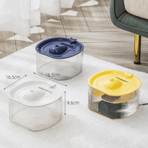 Máy Lọc Nước Tự Động Cho Chó Mèo Hình Cá Voi 1.5L