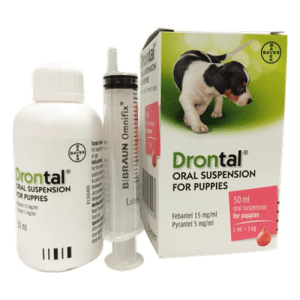 Thuốc Tẩy Giun Cho Chó Drontal Dạng Uống 50ml