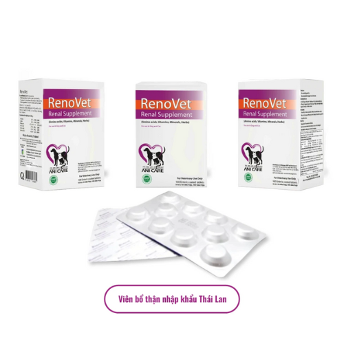 RENOVET - Bổ Thận, Tăng Cường Chức Năng Thận Chó Mèo