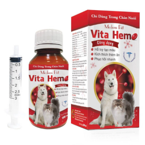 Thuốc Bổ Máu Modern Pet Vita Hemo 100ml