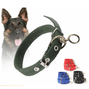 Vòng Cổ Police 2.0cm Khoá Hợp Kim Loại Cho Chó Mèo