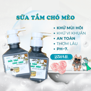 Sữa Tắm Chó Mèo Ecopets Khử Mùi Hôi Cho Chó Hiệu Quả