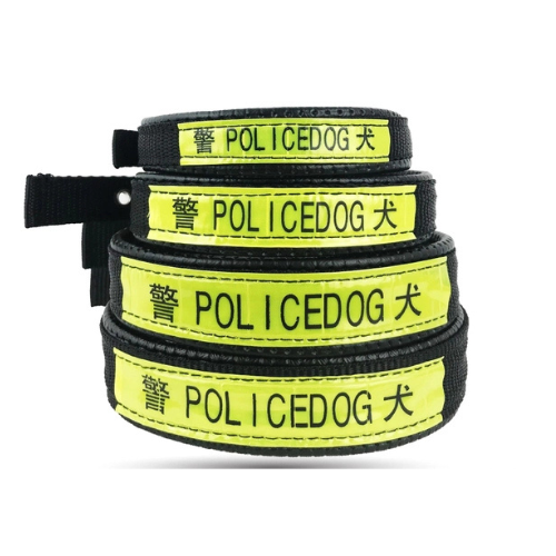 Vòng Cổ Police Dog 3.0cm Cho Chó Mèo
