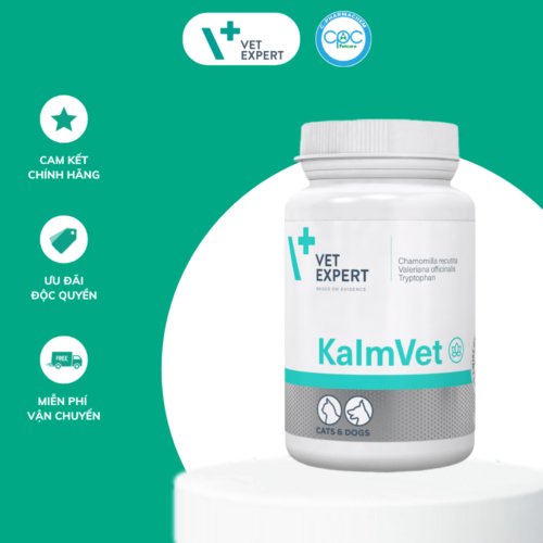 Viên Hỗ Trợ Giảm Căng Thẳng Chó Mèo KalmVet Vet Expert