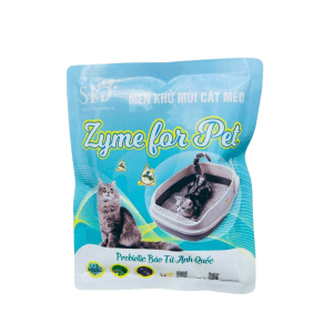 ZYME FOR PET Men Khử Khuẩn Cát Mèo 100G