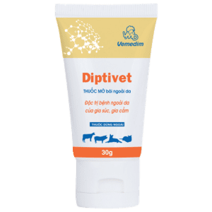 Thuốc Mỡ Bôi Viêm Da DIPTIVET VN 30g