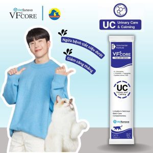 Súp Thưởng Cho Mèo - VF Core UC - Giảm Căng Thẳng Và Ngăn Ngừa Bệnh Đường Tiết Niệu 12G