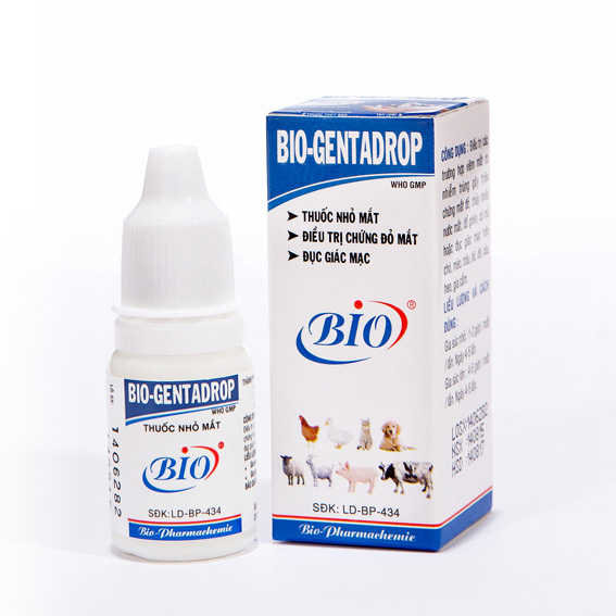Thuốc Nhỏ Mắt Bio Gentadrop – Hộp 1 Chai 10ml