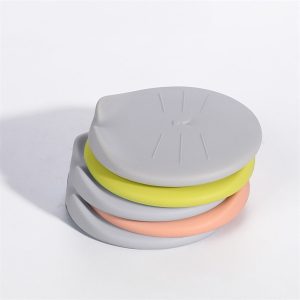 Nắp Đậy Hộp Pate Chó Mèo Silicon Hình Mèo Dễ Thương