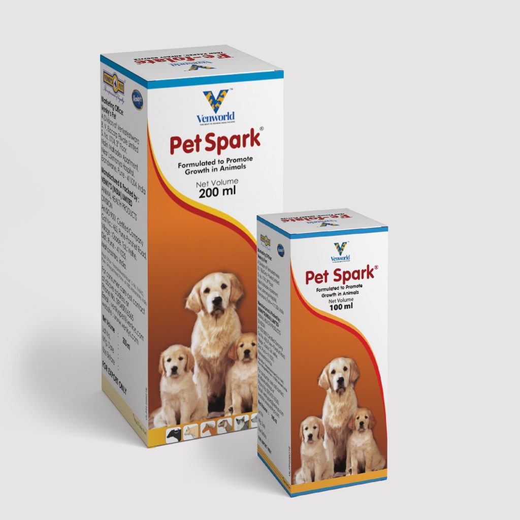 Thực Phẩm Hỗ Trợ Dinh Dưỡng Cho Chó Mèo Pet Spark, 100ml