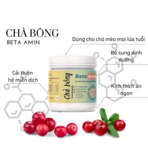 Chà Bông Beta Amin Tăng Đề Kháng Chó Mèo Ăn Ngon, Khỏe Mạnh