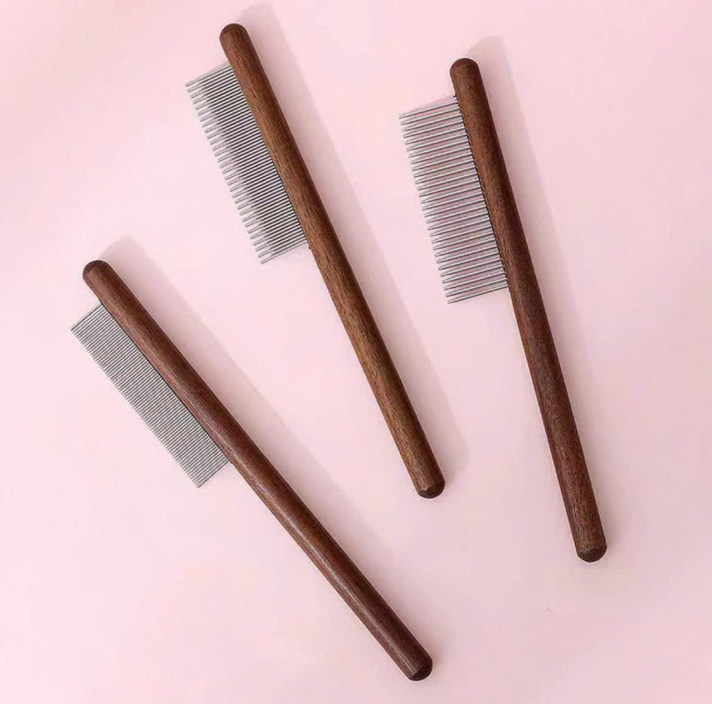 Lược Chải Ve Rận Cán Dài Cho Chó Mèo