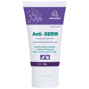 Vemedim Anti DERM - Đặc Trị Viêm Da, Ghẻ, Xà Mâu Cho Chó, Mèo