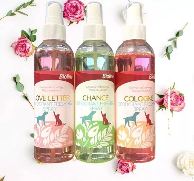 Nước Hoa Chó Mèo Bioline 207ml