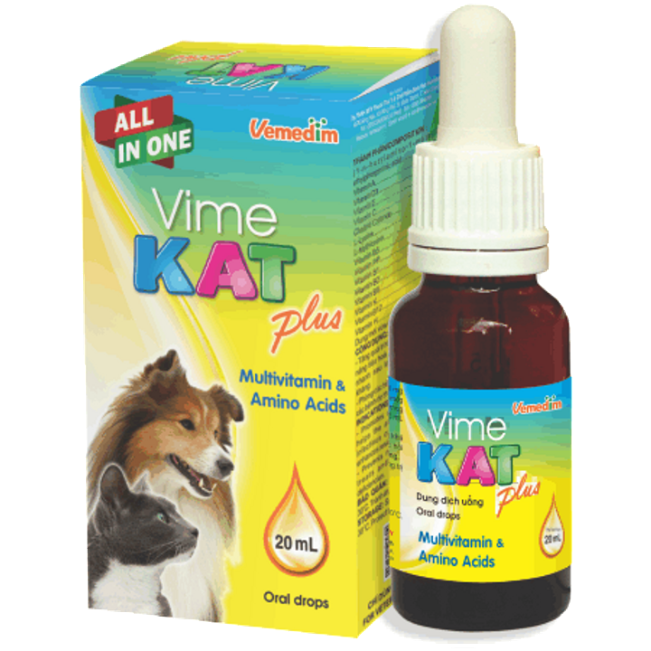 Vemedim Vimekat Plus Vitamin Chó Mèo 20ml
