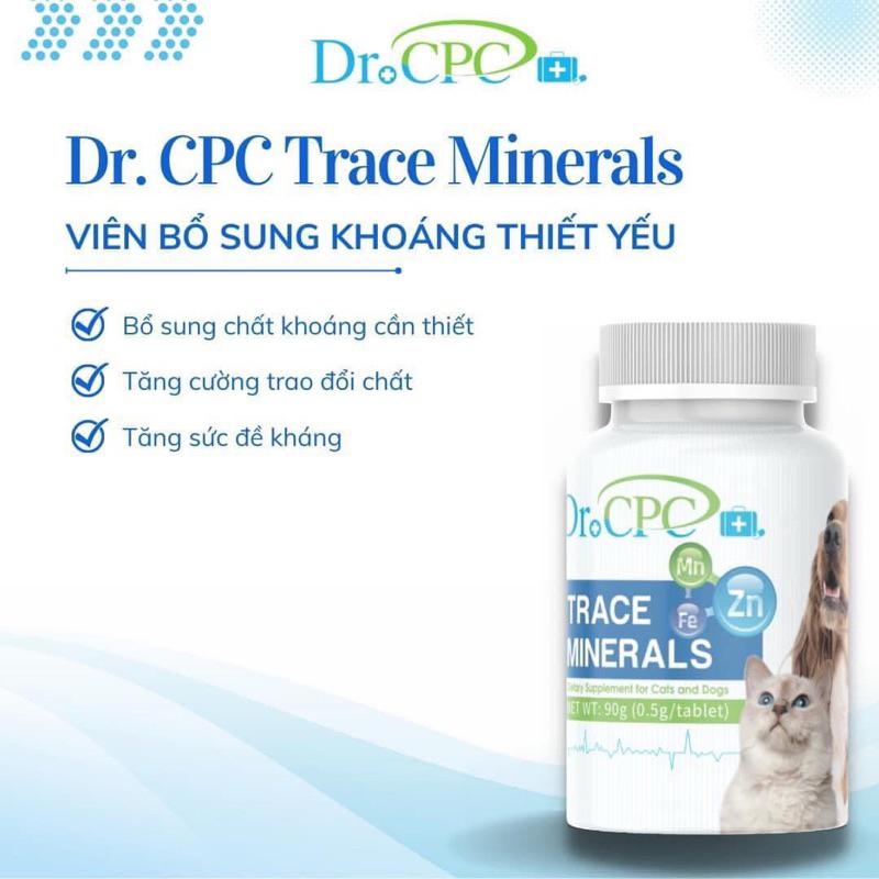 Viên Uống Dr.CPC Trace Minerals - Bổ Sung Khoáng Chất Cho Chó Mèo