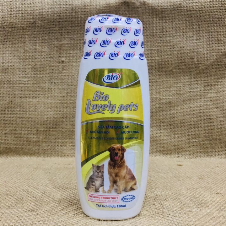 Sữa Tắm Dưỡng Da Lông Khử Mùi Cao Cấp Bio-Lovely Pet 150ml