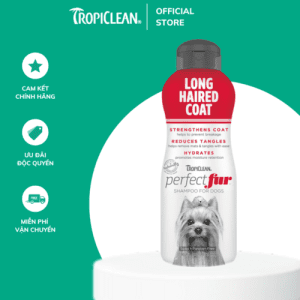 Sữa Tắm Cho Chó Lông Dài Tropiclean PerfectFur Long Haired 473ml